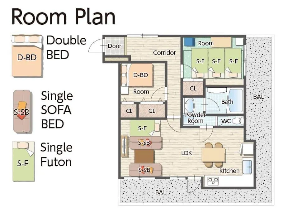 طوكيو Ex Minami Senju Apartment603 0*,  اليابان